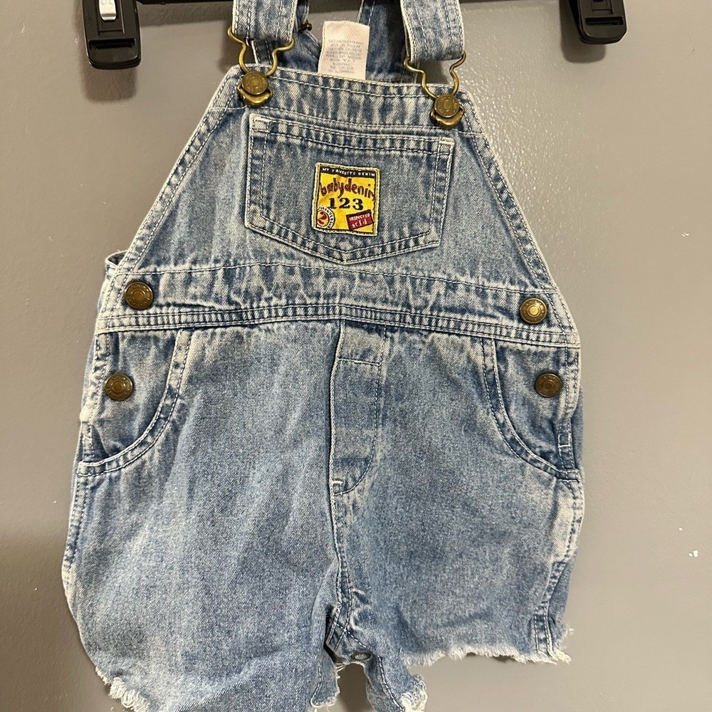 Trendy Kids Denim Overalls by Baby supply- read description